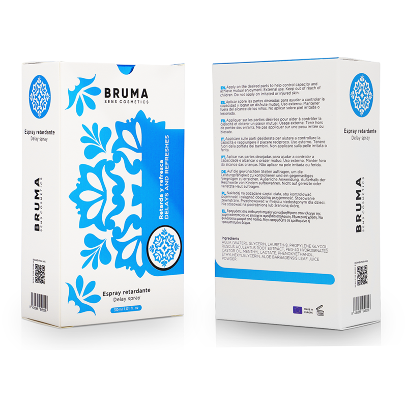 Spray Retardante Íntimo Bruma 30 ml