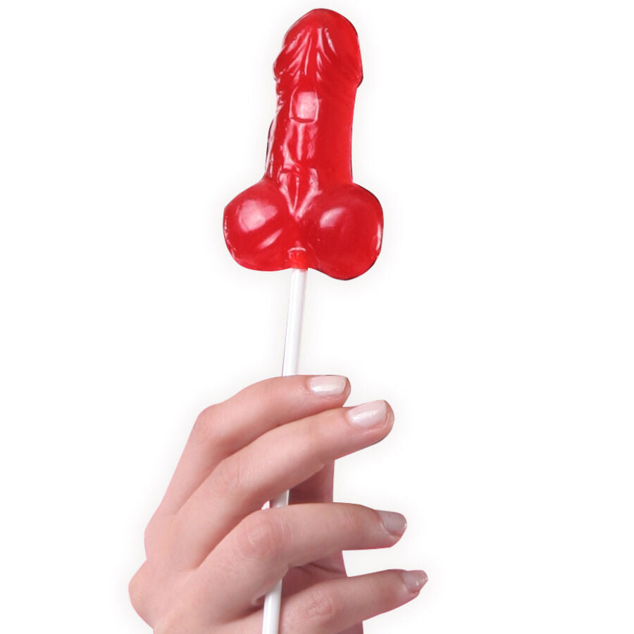 SecretPlay – Expositor de 40 Pirulitos com Álcool em Forma de Pénis