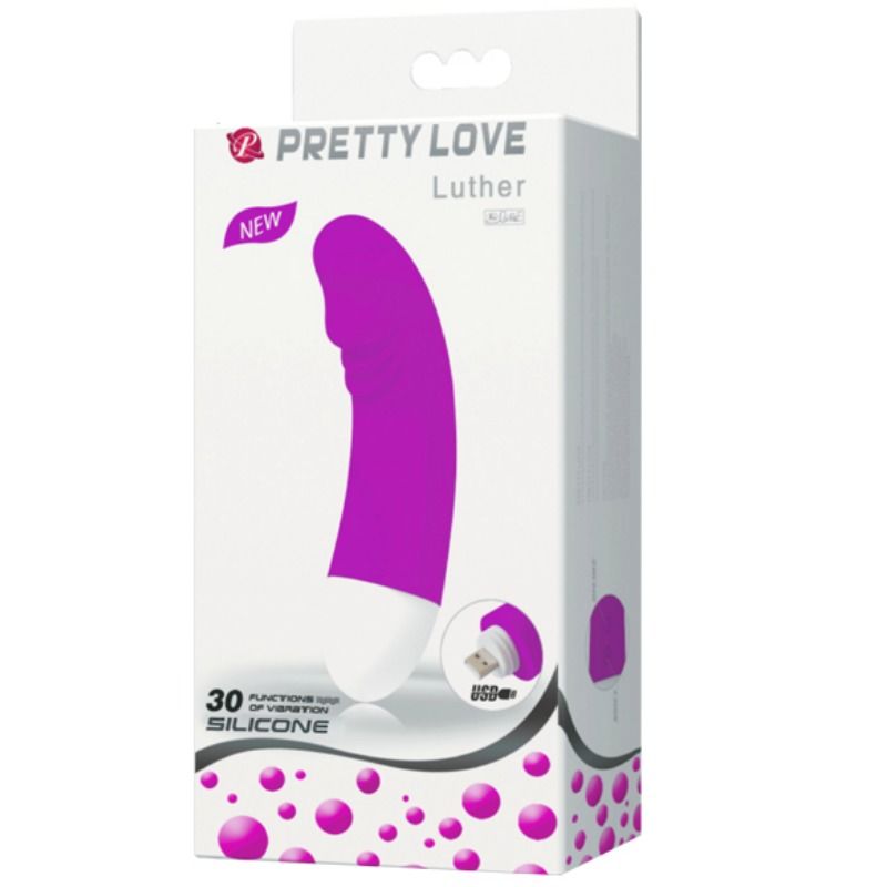 Pretty Love Luther – Minivibrador Recarregável com 30 Modos