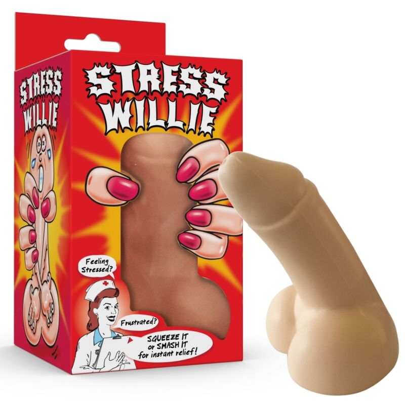 Spencer & Fleetwood Stress Willy – Bola Antisstress Divertida 12 cm