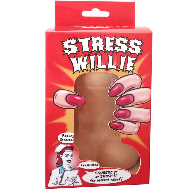 Spencer & Fleetwood Stress Willy – Bola Antisstress Divertida 12 cm