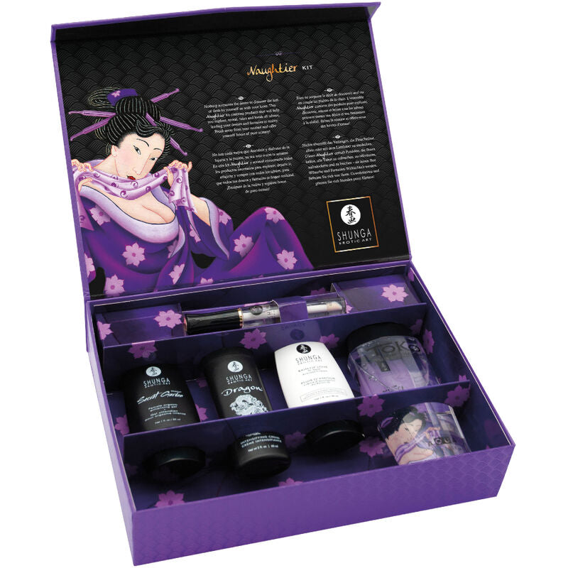 Shunga Naughtier Kit – Coleção Completa de Prazer e Sensualidade