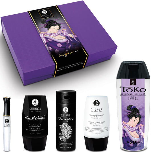 Shunga Naughtier Kit – Coleção Completa de Prazer e Sensualidade