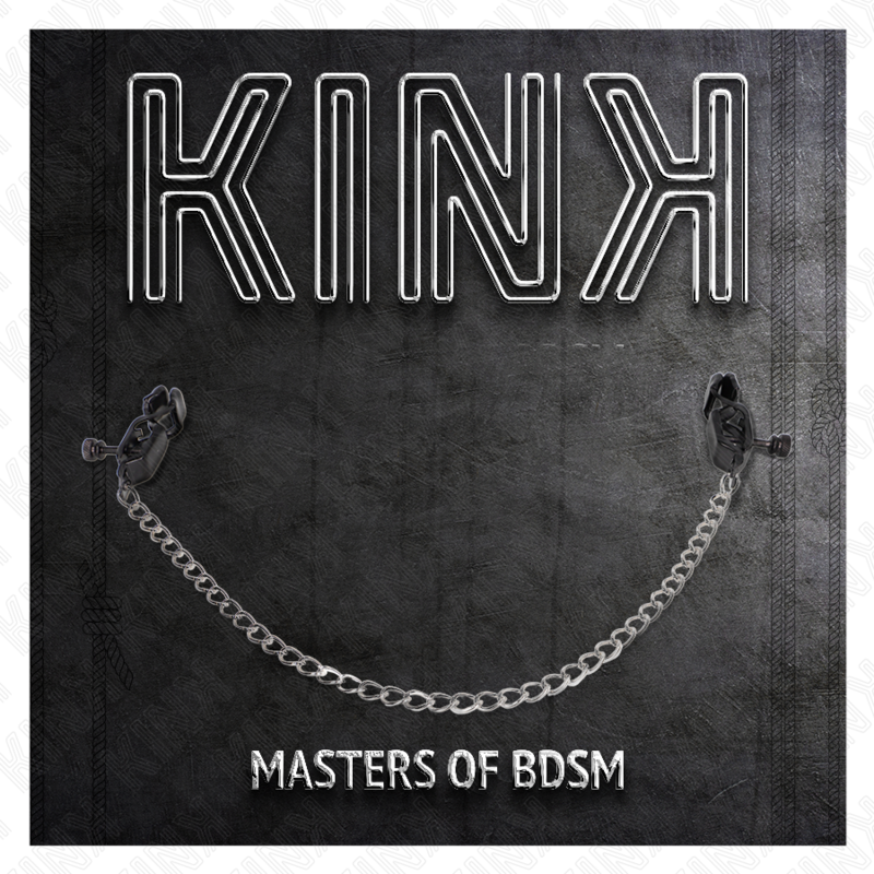 KINK – Pinças para Mamilos com Corrente (30 cm)