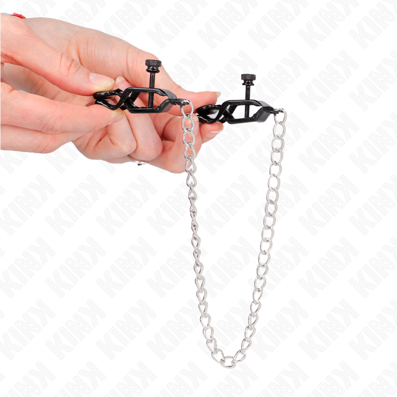 KINK – Pinças para Mamilos com Corrente (30 cm)