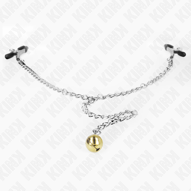 Kit de 4 Pinças Ajustáveis para Mamilos e Clitóris (Dourado)