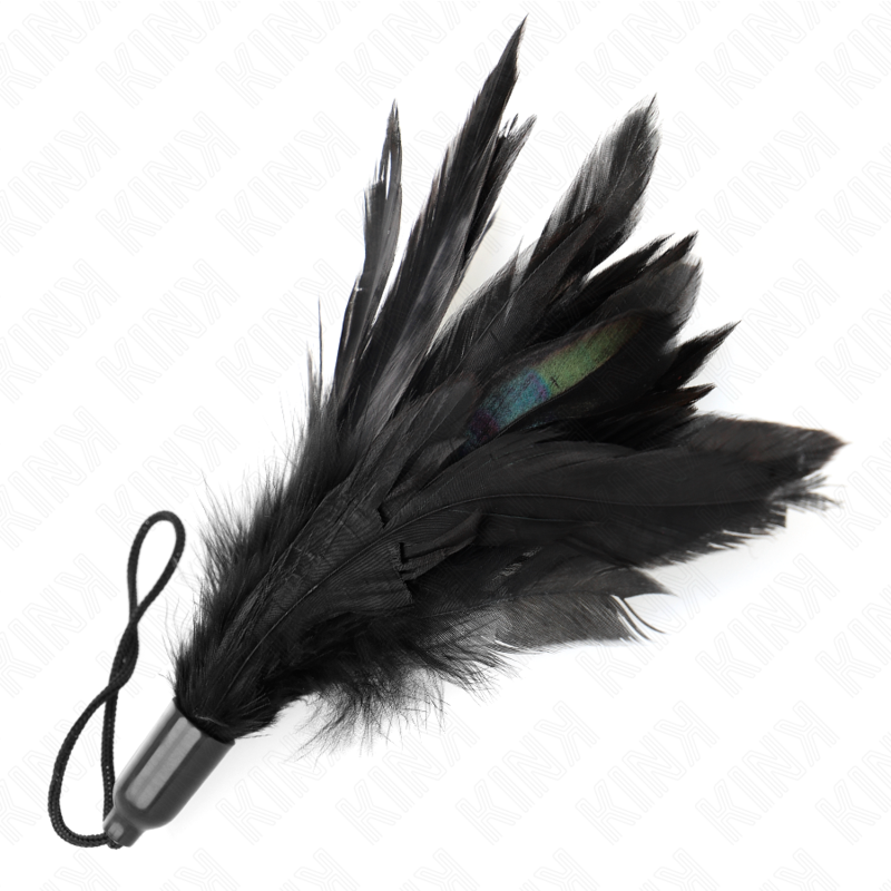 KINK – Pena de Cócegas com Cabo de Cordão (15 cm)