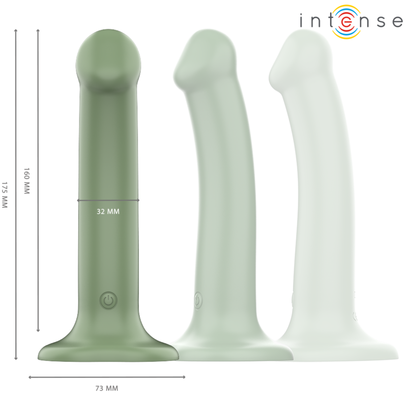 Vibrador com Ventosa e Controlo Remoto BECCA – INTENSE