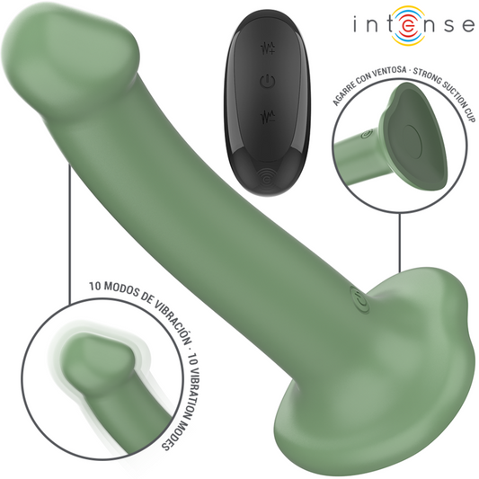 Vibrador com Ventosa e Controlo Remoto BECCA – INTENSE