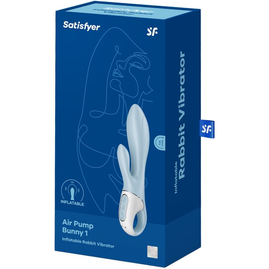 Vibrador Rabbit Insuflável Air Pump Bunny 1 – Satisfyer
