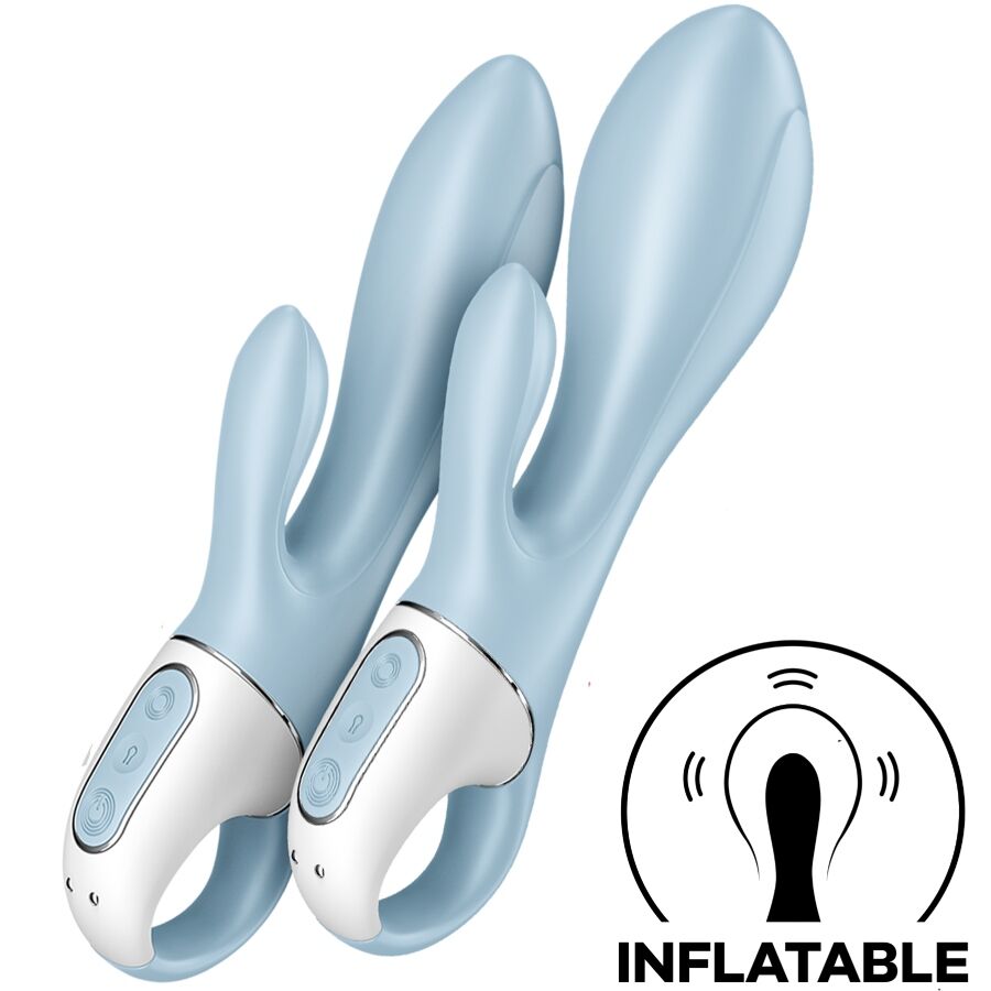 Vibrador Rabbit Insuflável Air Pump Bunny 1 – Satisfyer