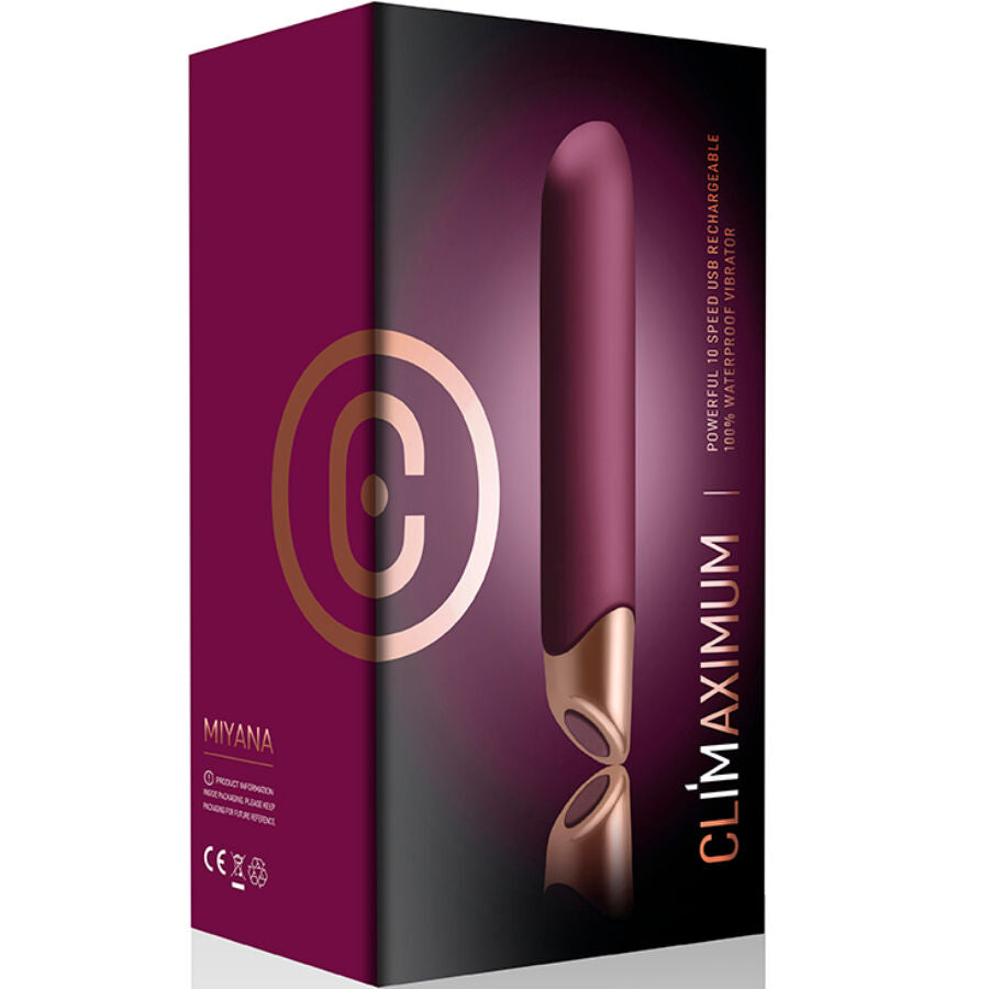 Vibrador Clássico Premium Miyana Classic – Climaximum