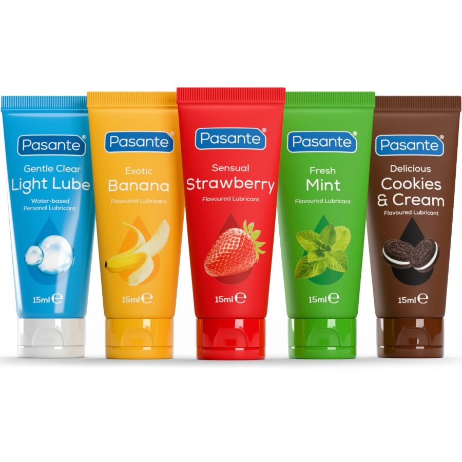Pack de Lubrificantes Sortidos Pasante - 5x15ml