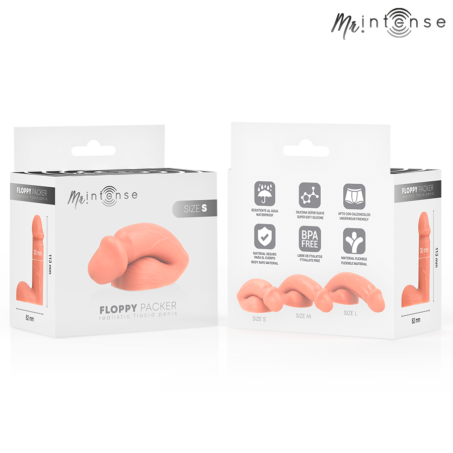 Packer Realista Floppy Tamanho S – MR INTENSE