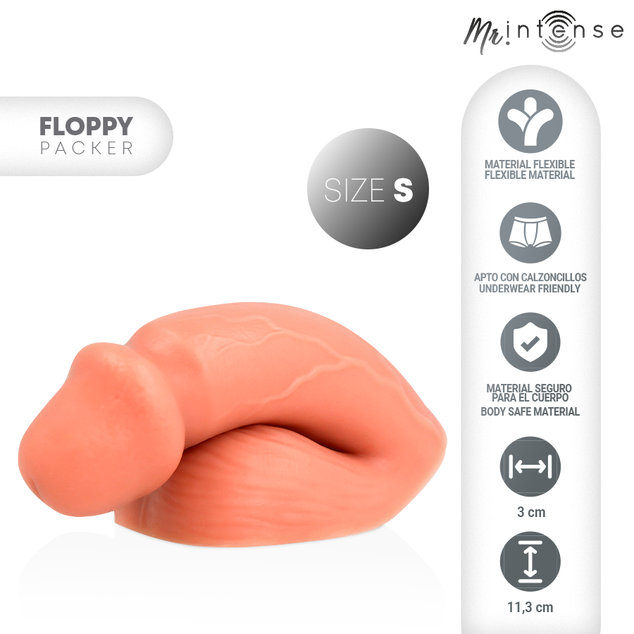 Packer Realista Floppy Tamanho S – MR INTENSE