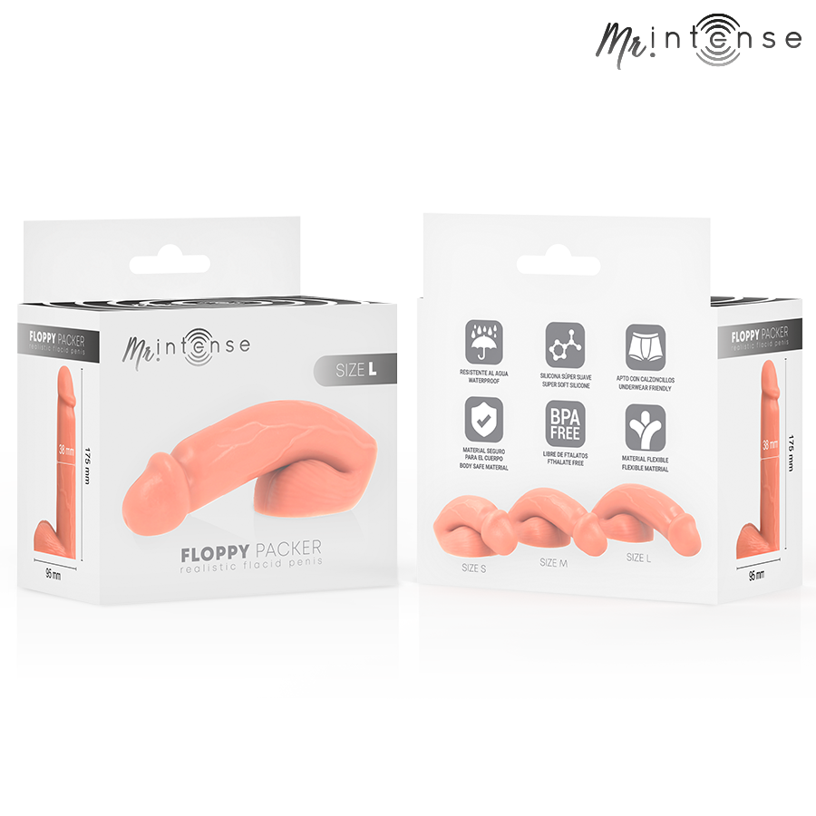 Packer Realista Floppy Tamanho G – MR INTENSE