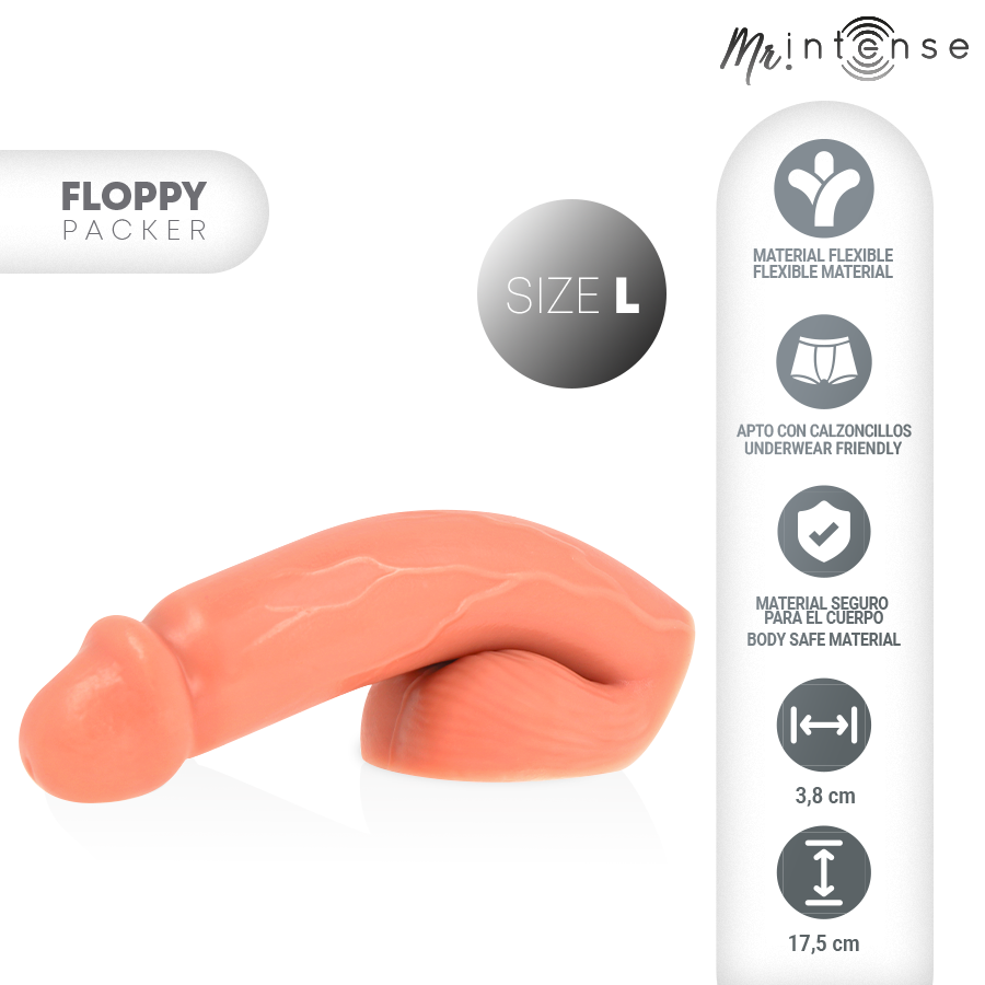 Packer Realista Floppy Tamanho G – MR INTENSE