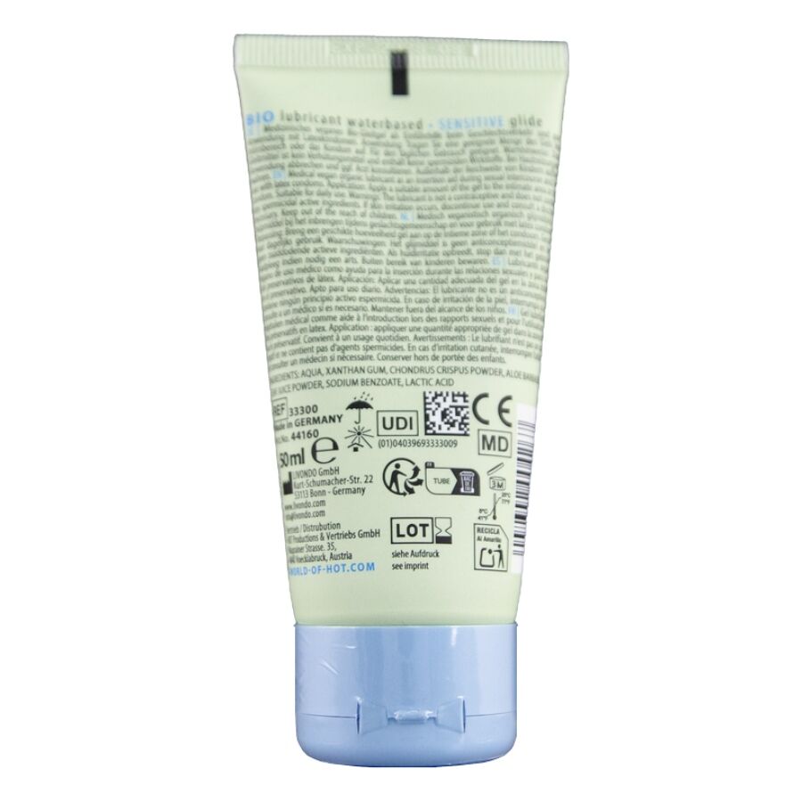 Lubrificante Íntimo Bio Sensitiv à Base de Água (50 ml)