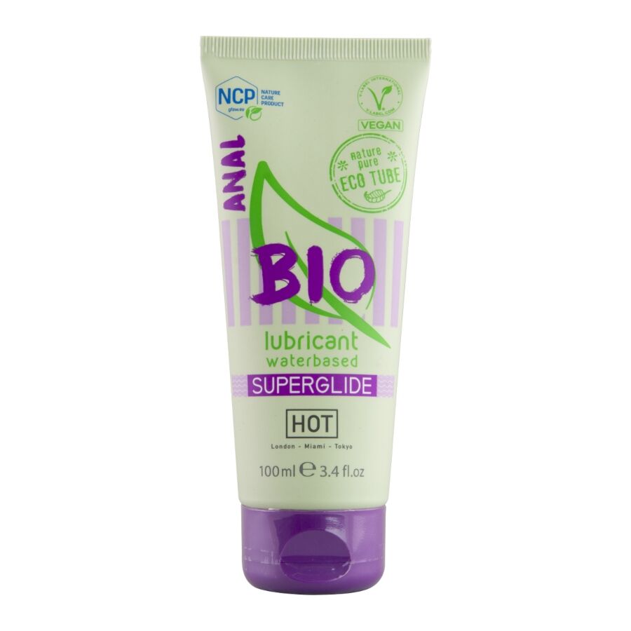 Lubrificante Íntimo HOT Bio Anal à Base de Água (100 ml)