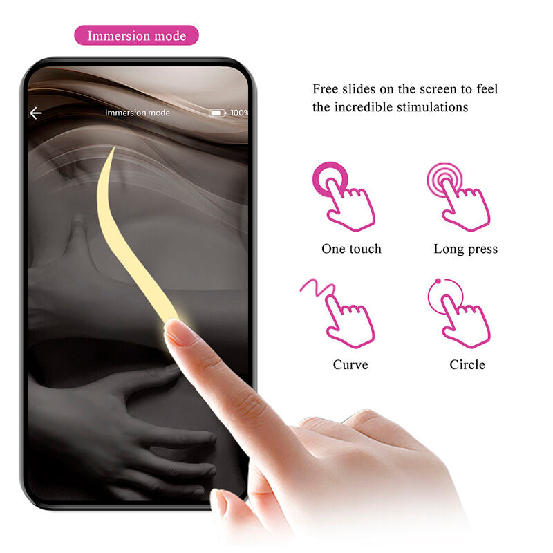 Pretty Love Klay – Vibrador Ovo com Controlo por App Recarregável
