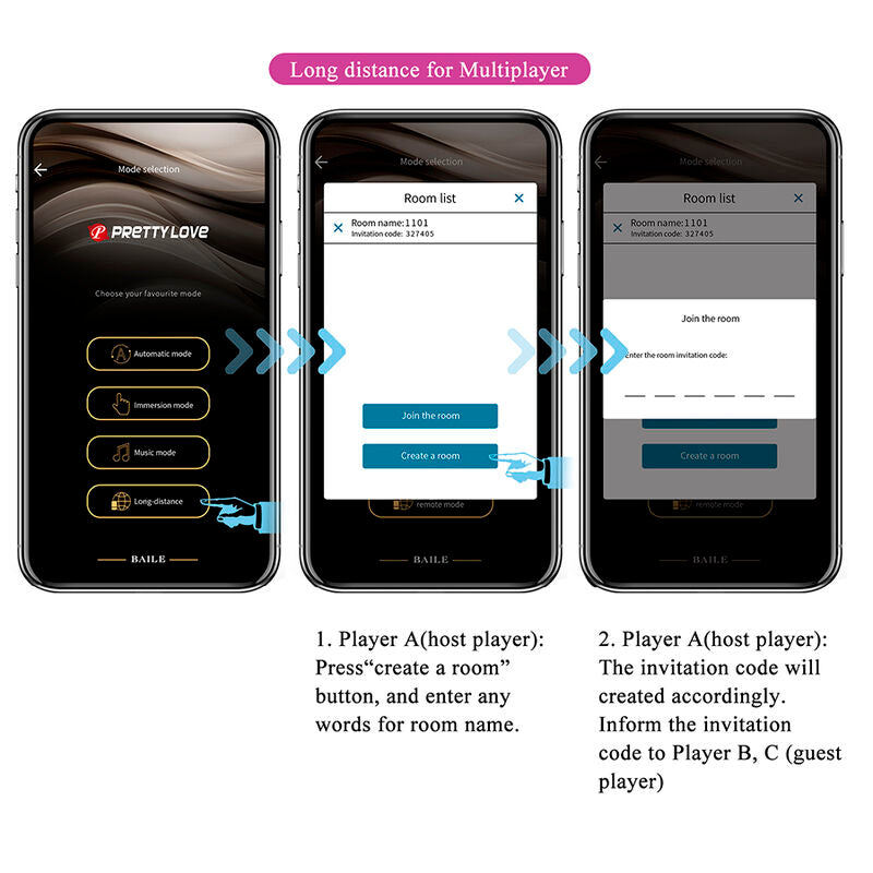 Pretty Love Klay – Vibrador Ovo com Controlo por App Recarregável