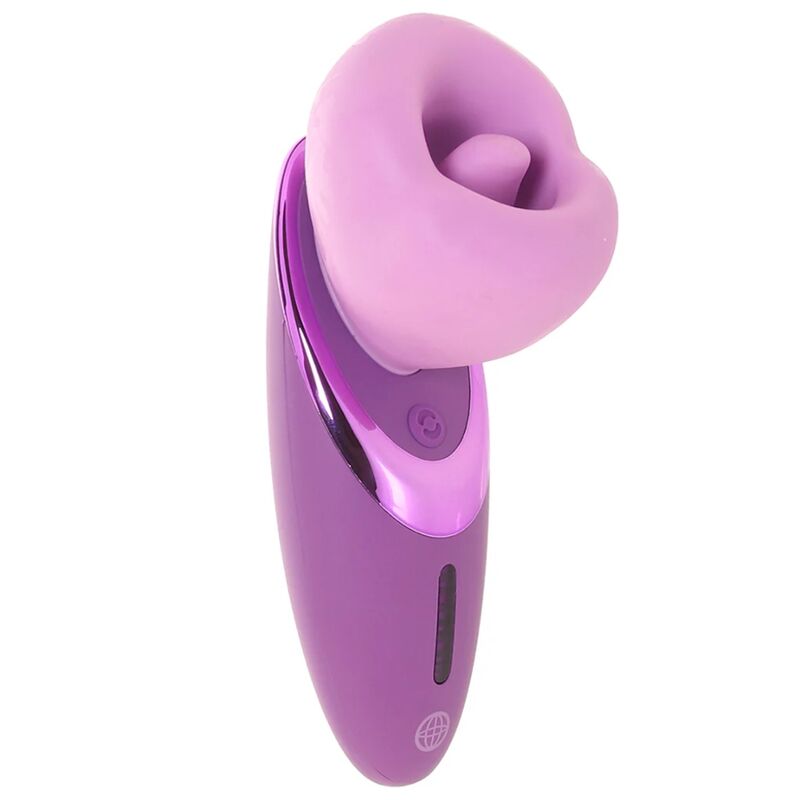 Fantasy For Her Pleasure – Vibrador Sugador de Clitóris Roxo Recarregável