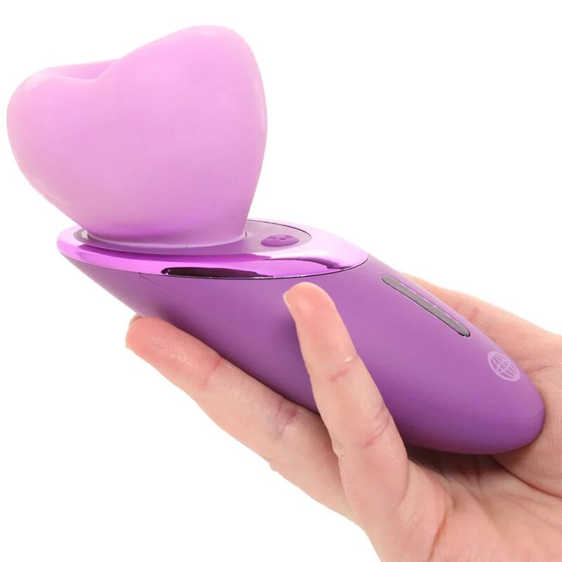 Fantasy For Her Pleasure – Vibrador Sugador de Clitóris Roxo Recarregável