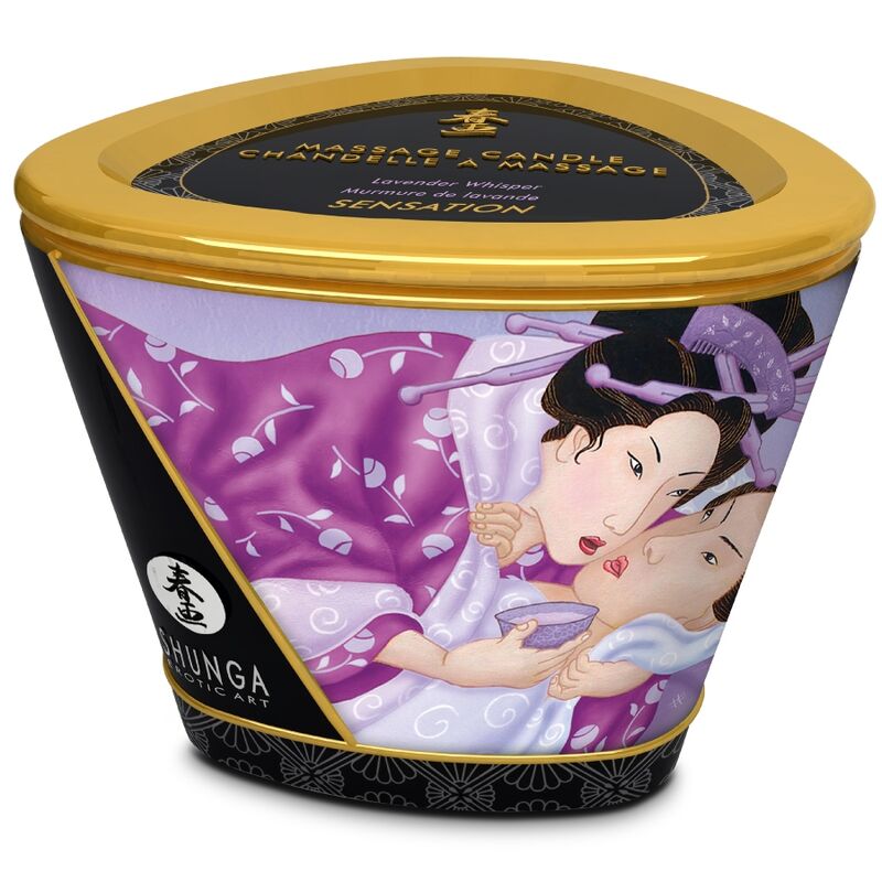 Vela de Massagem Shunga Lavanda 170 ml