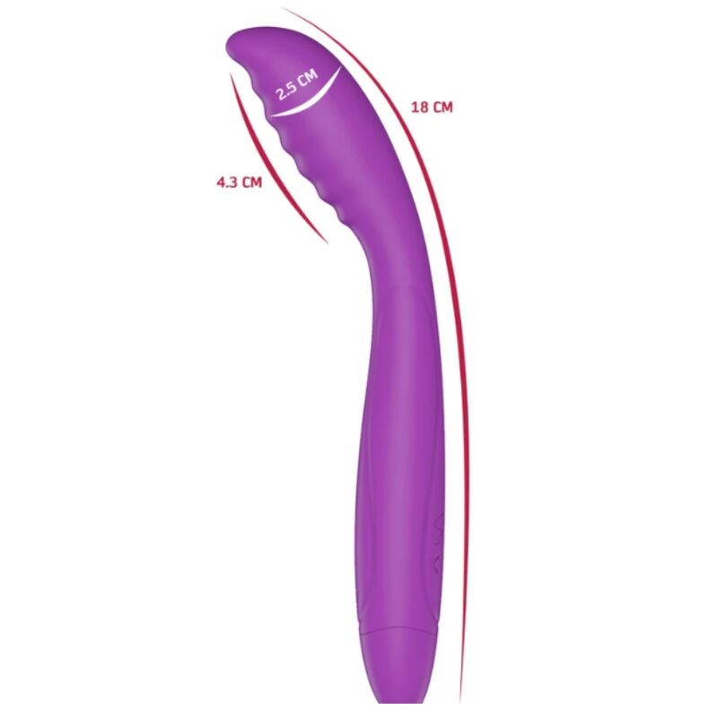 Vibrador Premium Purple G-Spot Tapping – Ela.EO
