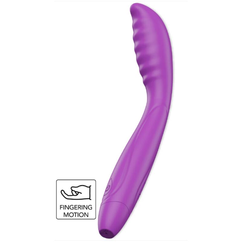 Vibrador Premium Purple G-Spot Tapping – Ela.EO