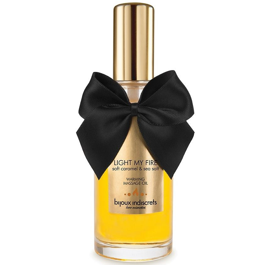 Óleo de Massagem Aquecedor Bijoux Caramelo Salgado 100 ml