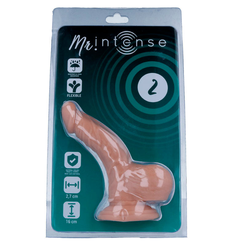 Dildo Realista com Ventosa 16 cm – MR INTENSE