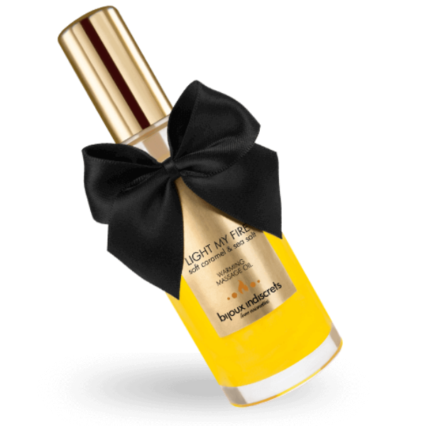 Óleo de Massagem Aquecedor Bijoux Caramelo Salgado 100 ml